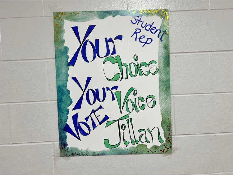 student council poster