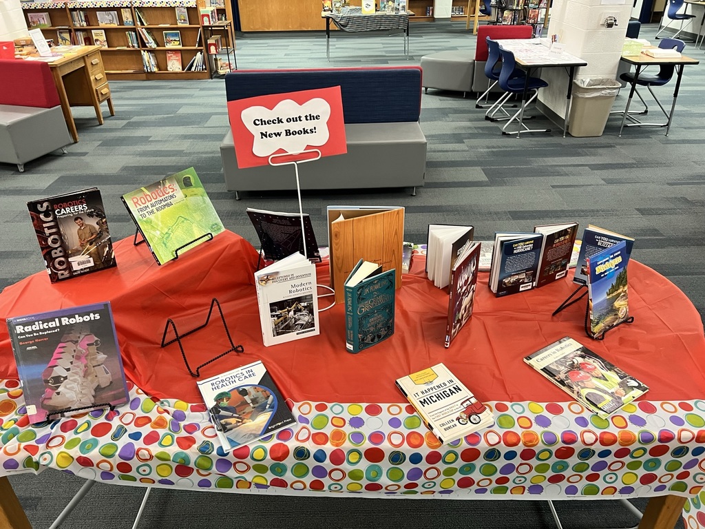 Library book display